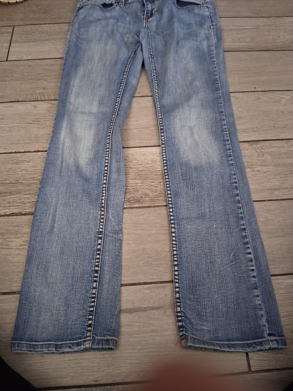 Women’s Wide Leg Light Blue Denim Jeans